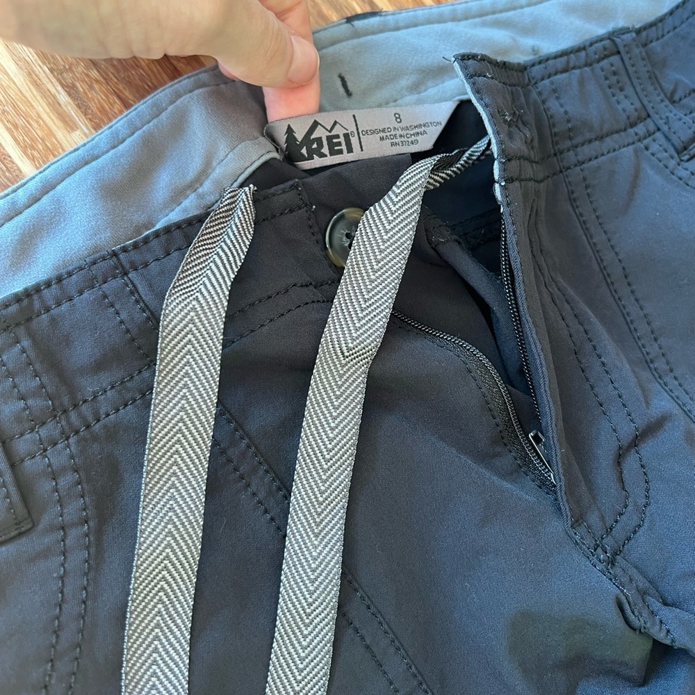 Black REI hiking pants